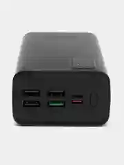 Черный внешний аккумулятор Walker WB-730, 30000 mAh, Power Delivery