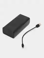 Черный внешний аккумулятор Walker WB-730, 30000 mAh, Power Delivery