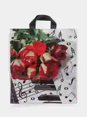 Серый пакет подарочный, 39 x 43 см/Набор из 3 шт, 5шт/Пакет на каждый день