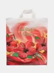 Красный пакет подарочный, 39 x 43 см/Набор из 3 шт, 5шт/Пакет на каждый день