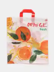 Светло-оранжевый пакет подарочный, 39 x 43 см/Набор из 3 шт, 5шт/Пакет на каждый день