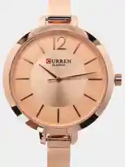 Розовый женские наручные часы Curren 9012 в подарочной упаковке