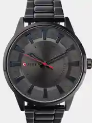 Угольный мужские наручные часы Curren 8406 в подарочной упаковке