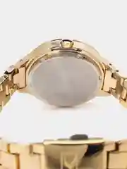 Золотой женские наручные часы Curren 9015 в подарочной упаковке