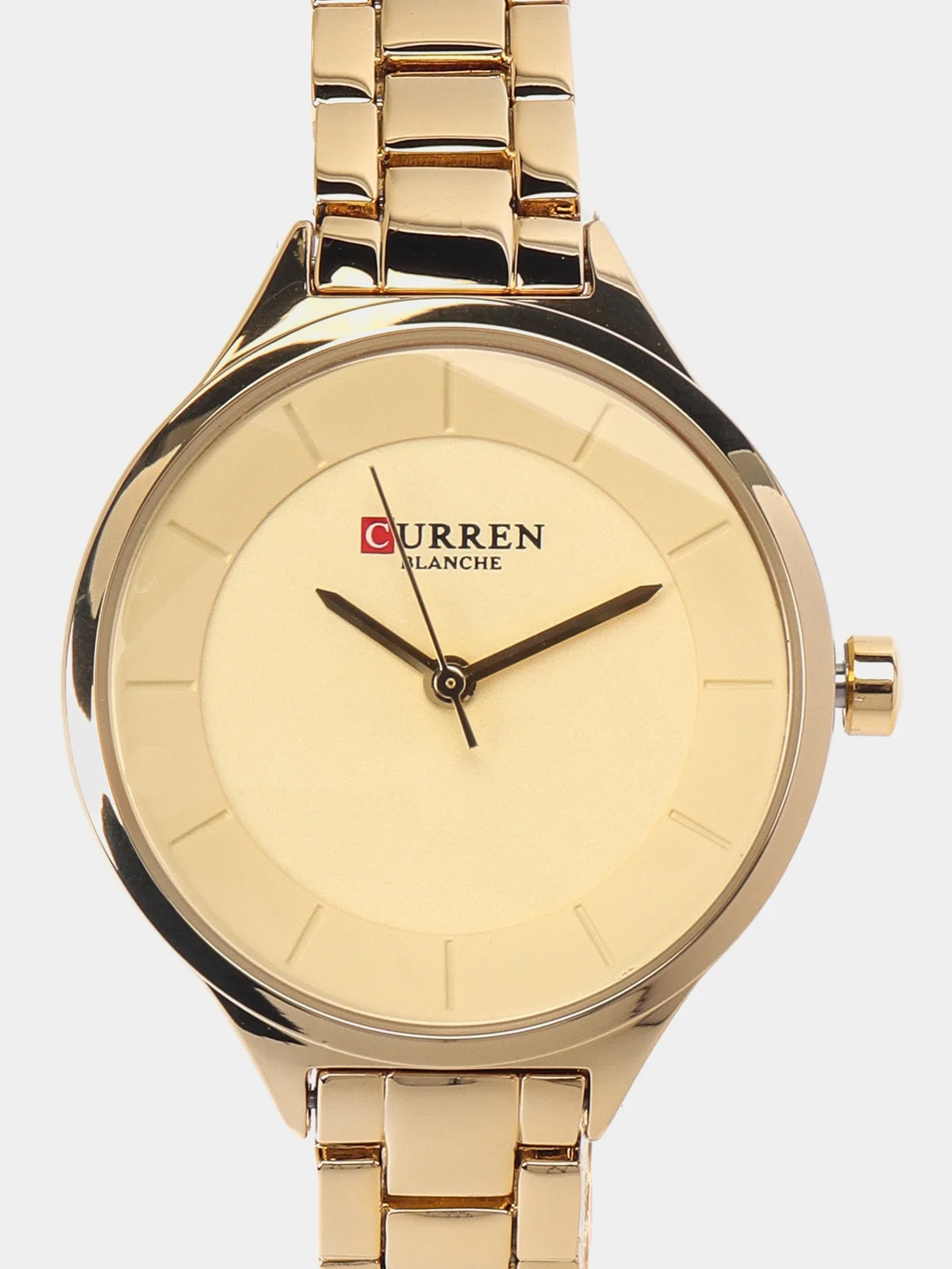 Слоновая кость женские наручные часы Curren 9015 в подарочной упаковке