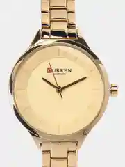 Слоновая кость женские наручные часы Curren 9015 в подарочной упаковке