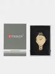 Слоновая кость женские наручные часы Curren 9015 в подарочной упаковке