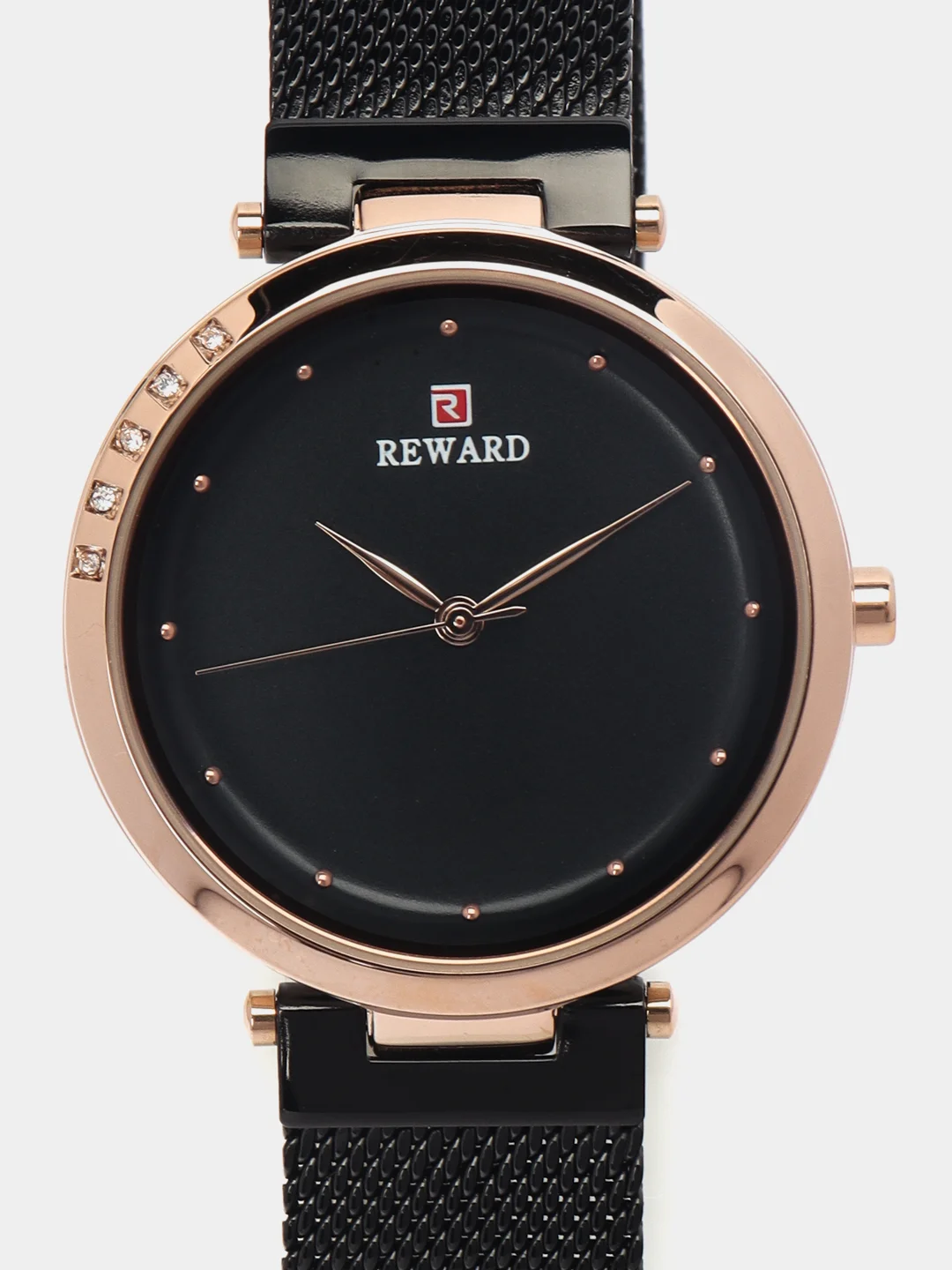Черный наручные часы Reward RD63073L женские, в подарочной упаковке