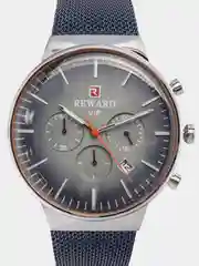 Синий меланж мужские наручные часы Reward RD82024M с хронографом, в подарочной упаковке