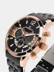 Бронзовый мужские наручные часы Reward RD81013M с металлическим браслетом и хронографом