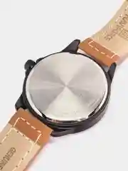 Коричневый мужские наручные часы Naviforce NF9074 с календарём, в подарочной упаковке