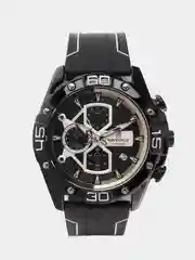 Угольный мужские наручные часы Naviforce 8018T с хронографом, в подарочной упаковке