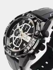 Синий мужские наручные часы Naviforce 8018T с хронографом, в подарочной упаковке