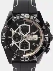 Синий мужские наручные часы Naviforce 8018T с хронографом, в подарочной упаковке