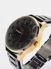 Угольный мужские наручные часы Curren 8406 в подарочной упаковке