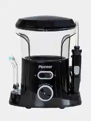 Черный ирригатор для полости рта Pioneer, черный, сетевой аккумуляторный. стационарный