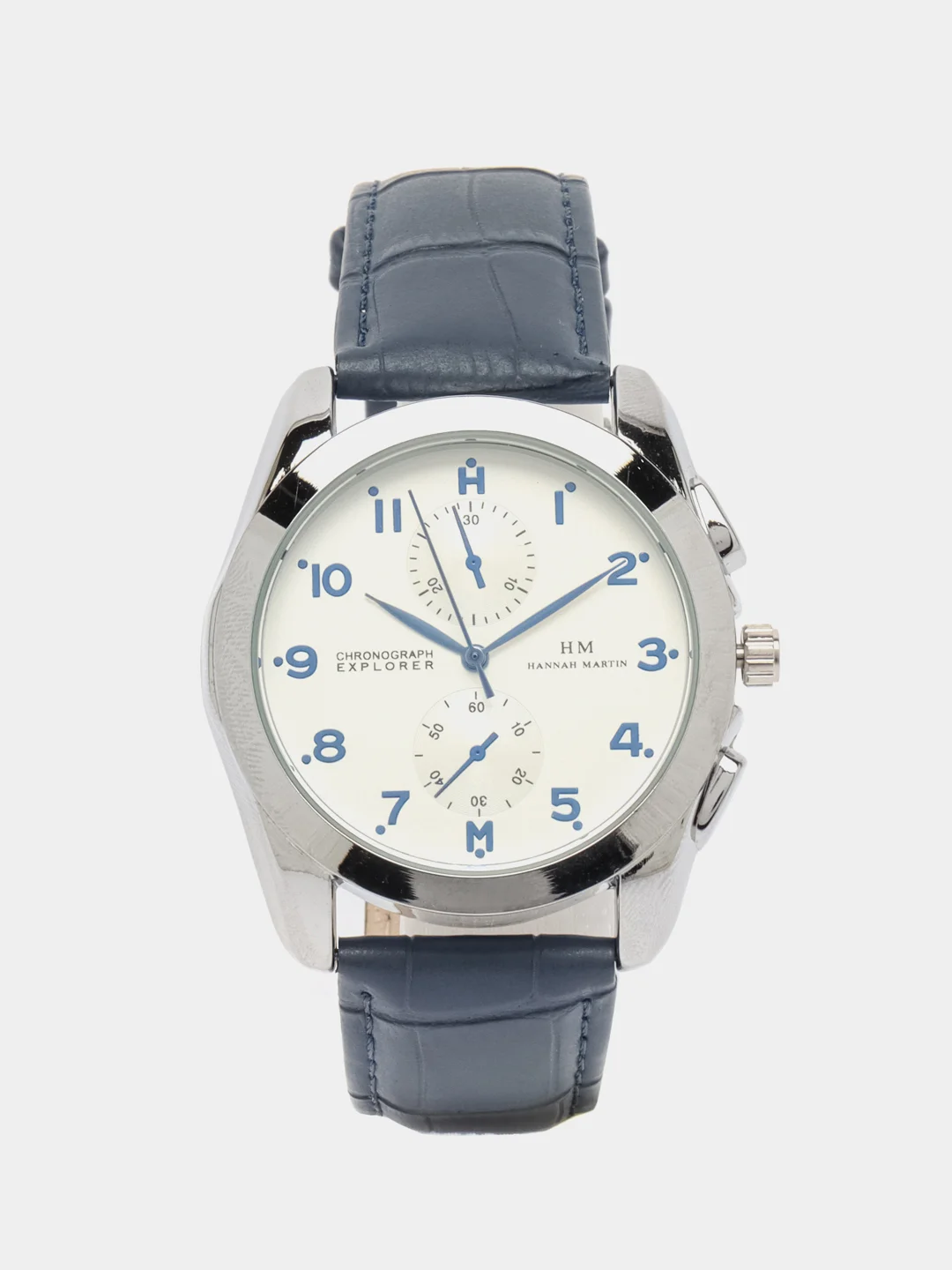 Серебряный мужские наручные часы Hannah Martin HM6301, в подарочной упаковке