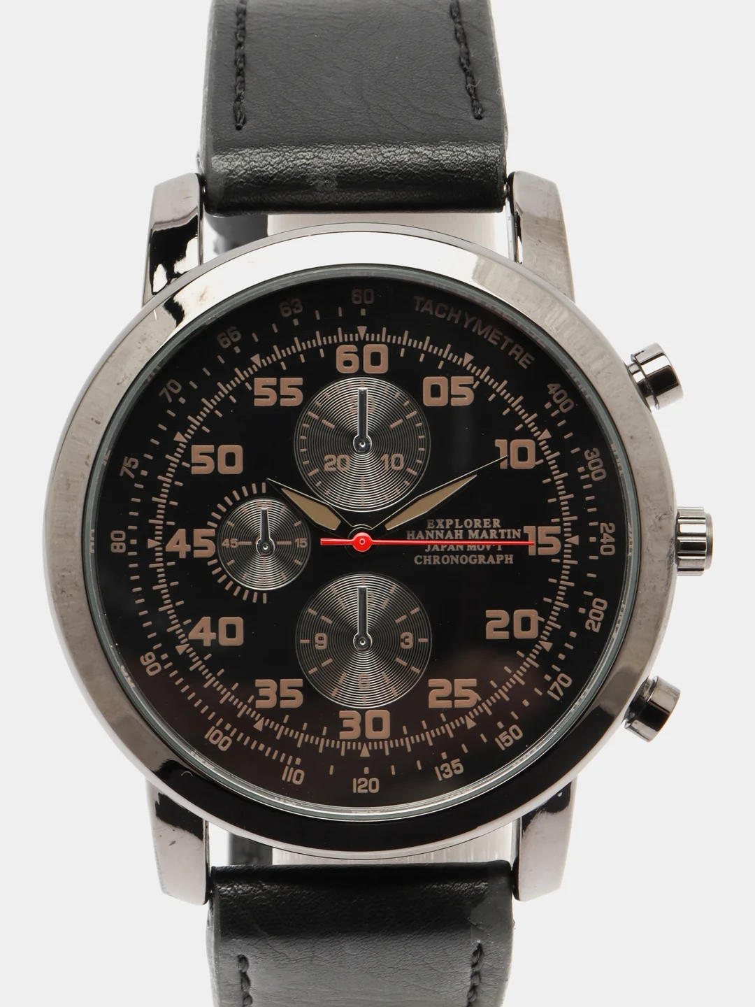 Черный мужские наручные часы Hannah Martin HM8401, в подарочной упаковке
