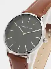 Шоколадный женские наручные часы Hannah Martin HM1119 в подарочной упаковке