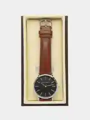 Шоколадный женские наручные часы Hannah Martin HM1119 в подарочной упаковке