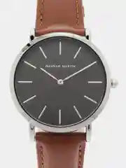Шоколадный женские наручные часы Hannah Martin HM1119 в подарочной упаковке