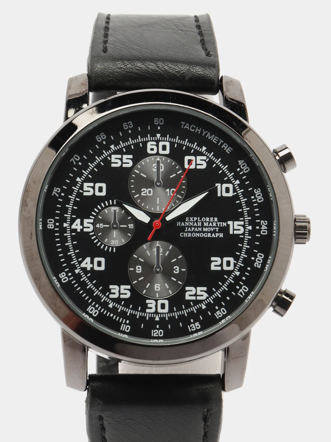 Черный мужские наручные часы Hannah Martin HM8701, в подарочной упаковке