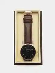 Шоколадный женские наручные часы Hannah Martin HM1120 в подарочной упаковке