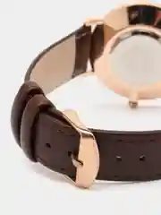 Шоколадный женские наручные часы Hannah Martin HM1120 в подарочной упаковке