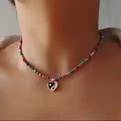 Ледяной чокер/цепочка/ожерелье/колье из бисера на шею,разные цвета