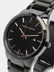 Золотой мужские наручные часы Hannah Martin HM3201, в подарочной упаковке