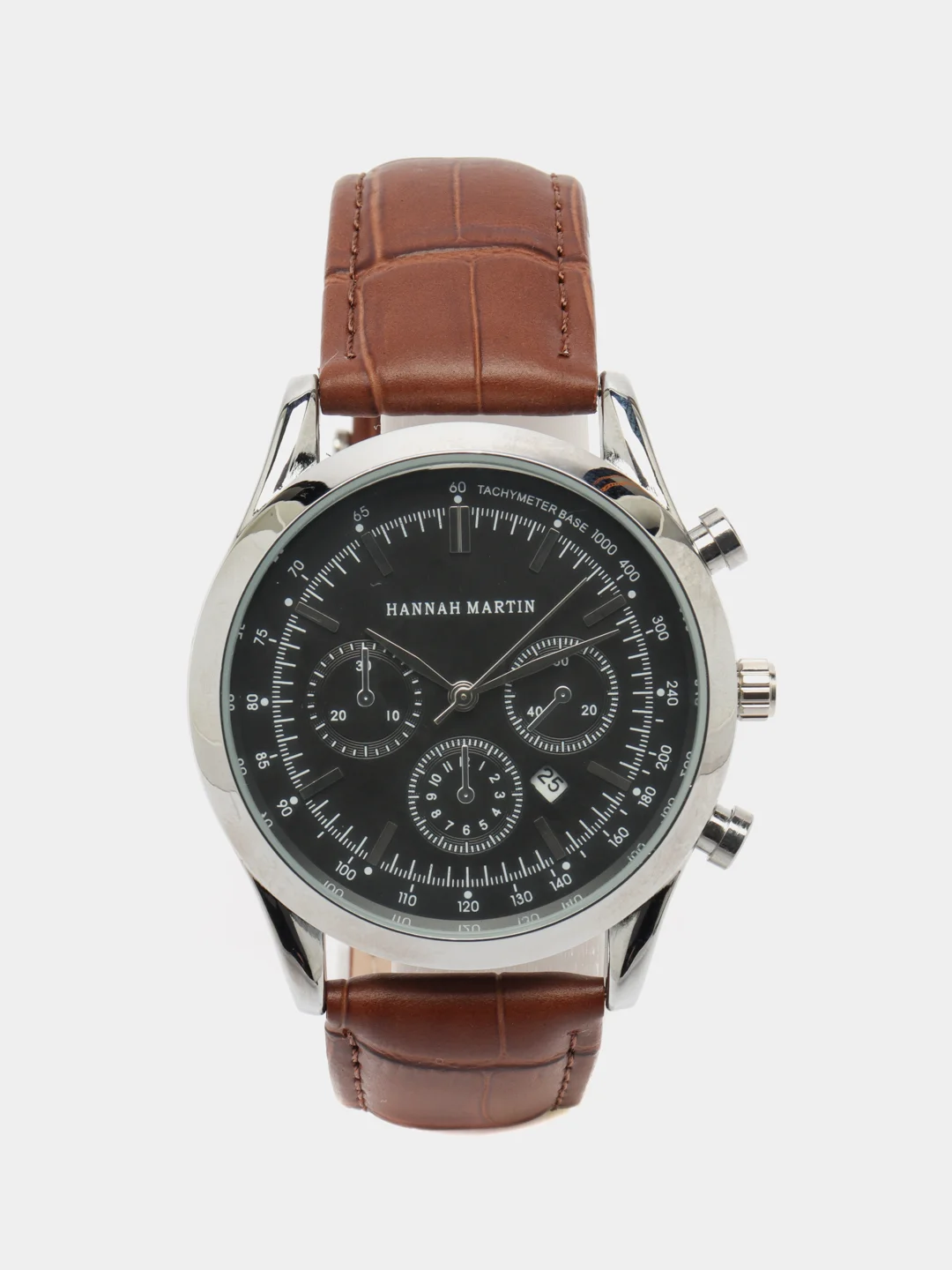 Шоколадный мужские наручные часы Hannah Martin HM58190, в подарочной упаковке