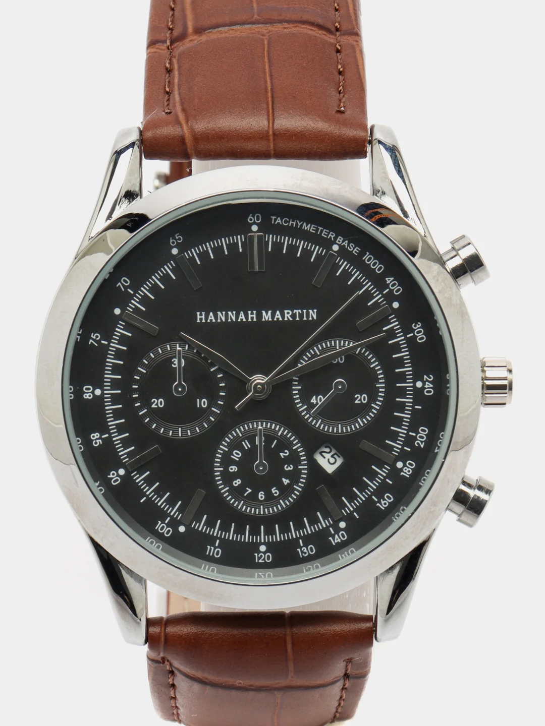 Шоколадный мужские наручные часы Hannah Martin HM58190, в подарочной упаковке