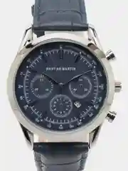 Синий мужские наручные часы Hannah Martin HM58190, в подарочной упаковке