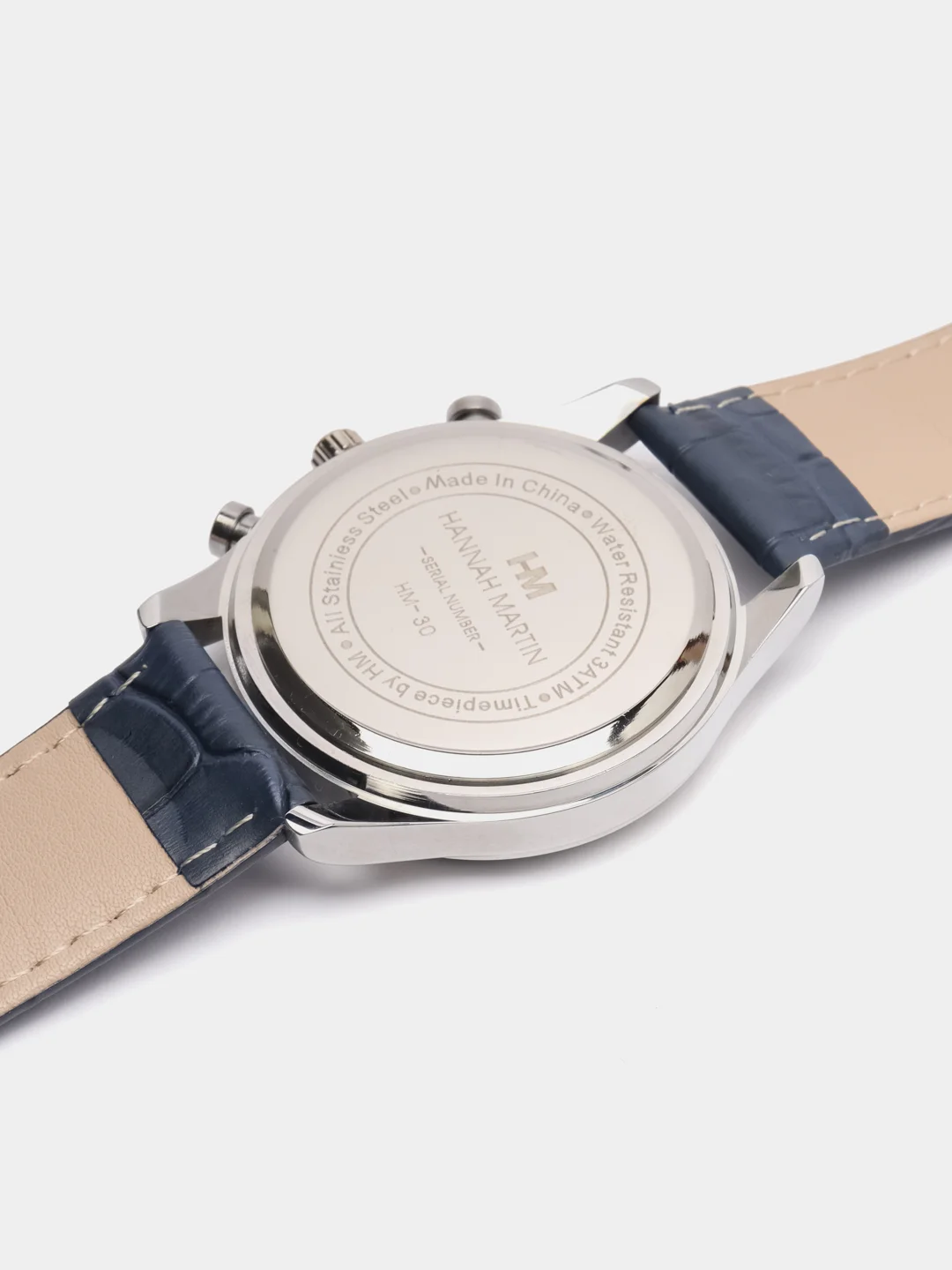 Синий мужские наручные часы Hannah Martin HM58190, в подарочной упаковке
