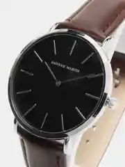 Коричневый мужские наручные часы Hannah Martin HM3319, в подарочной упаковке