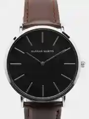 Коричневый мужские наручные часы Hannah Martin HM3319, в подарочной упаковке