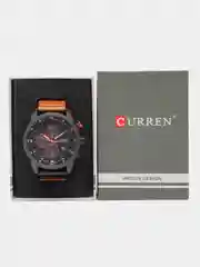 Карамельный мужские наручные часы Curren 8291 в подарочной упаковке
