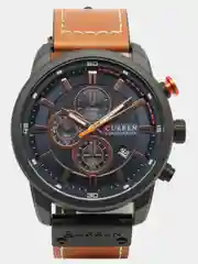 Карамельный мужские наручные часы Curren 8291 в подарочной упаковке
