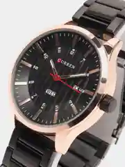 Угольный мужские наручные часы Curren 8316 с календарём в подарочной упаковке