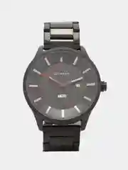 Черный мужские наручные часы Curren 8316 с календарём в подарочной упаковке