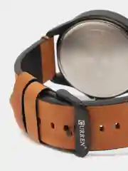 Хаки мужские наручные часы Curren 8305 с календарем в подарочной упаковке