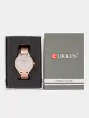 Розовый женские наручные часы Curren 9024 в подарочной упаковке