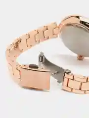 Коричневый женские наручные часы Curren 9017 в подарочной упаковке