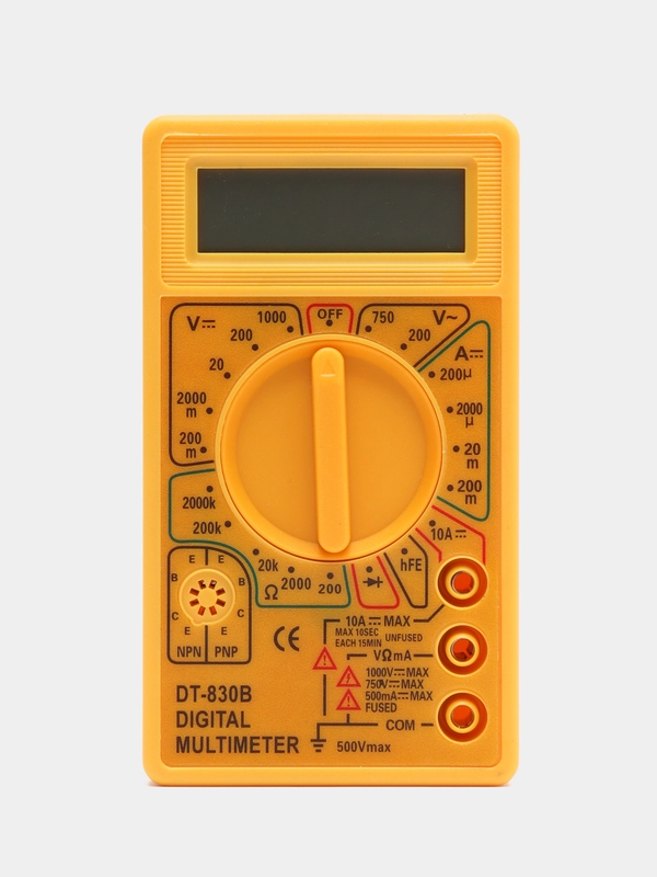 Цифровой мультиметр DT-830B/тестер/вольтметр/мультитестер