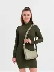 Хаки сумка женская, через плечо, кросс-боди, летняя, маленькая, клатч, без принта, кожа