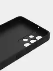 Угольный чехол Samsung Galaxy A32 4G твердый пластиковый глянцевый под стекло Самсунг Галакси А32