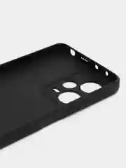 Черный чехол для Xiaomi Redmi Note 12 Pro+ 5G, Note 12 Pro 5G, силиконовый, матовый, черный