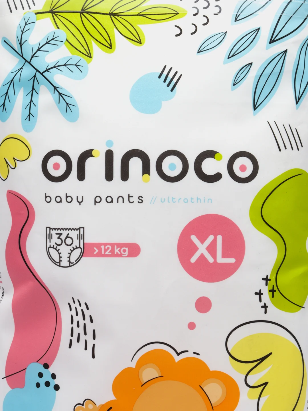 Подгузники-трусики Orinoco, XL, 36 штук