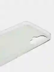 Небесно-голубой чехол для Tecno Spark 9 Pro, Техно Спарк 9 Про, силиконовый, с рисунком
