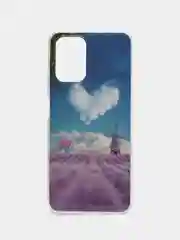 Лавандовый чехол Xiaomi Redmi Note 10, Redmi Note 10S, Poco M5s, Поко М5с, силиконовый, с рисунком